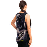 Scary Statue of the Angel of Death Unisex Tank Top