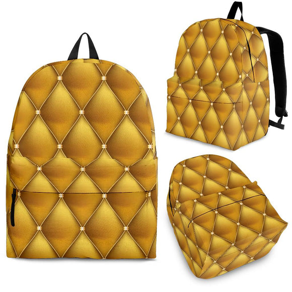 Exclusive Golden Pattern Backpack