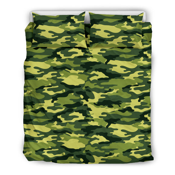 Real Camouflage Green Special Bedding Set