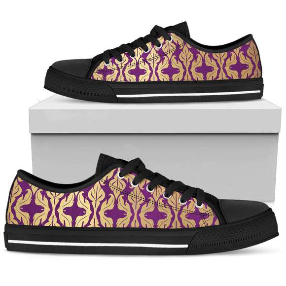 Purple Baroque Men's Low Top Shoes