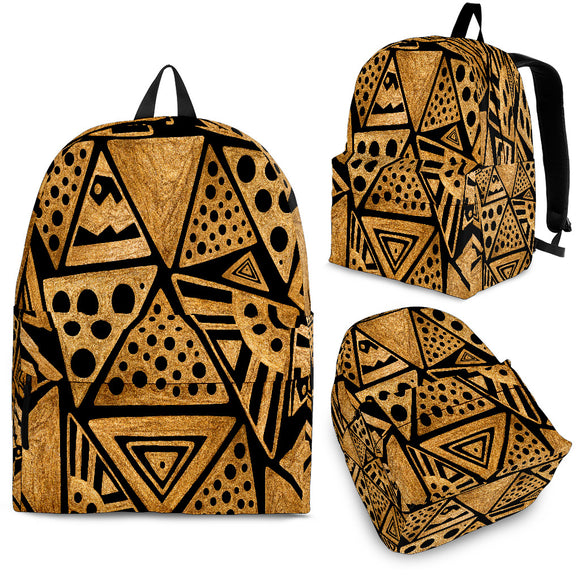 Africa Brown Stylish Backpack