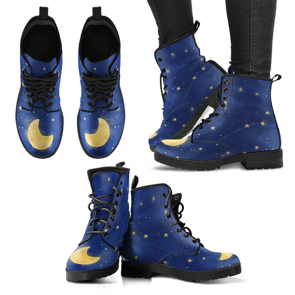 Moon And Stars Premium Handcrafted Boots