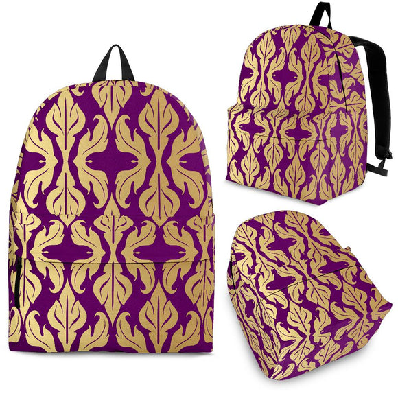 Purple Baroque Backpack