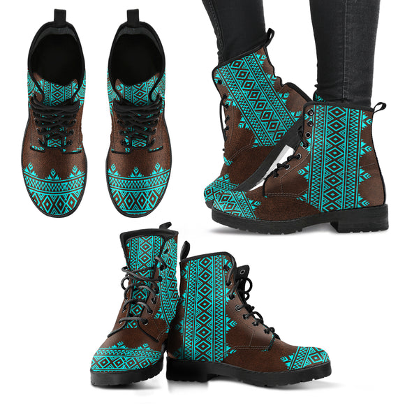 Turquoise Tribal Handcrafted Boots