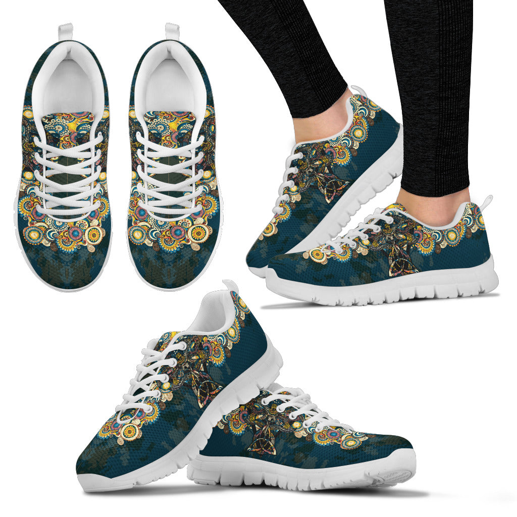 Dragonfly Women's Unity Sneakers- Dark Stone