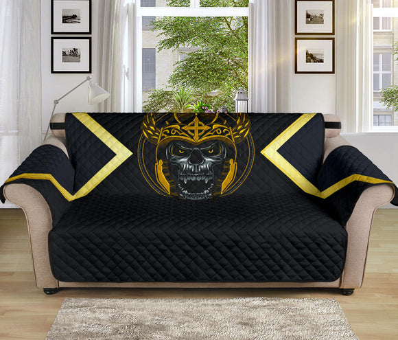 Angry Monkey Skull Sofa Protector