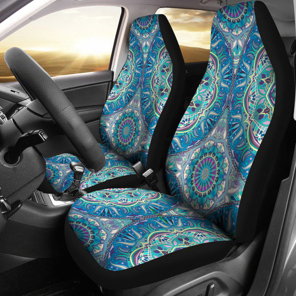 Most Beautiful Mandala Design Two Car Seat Covers