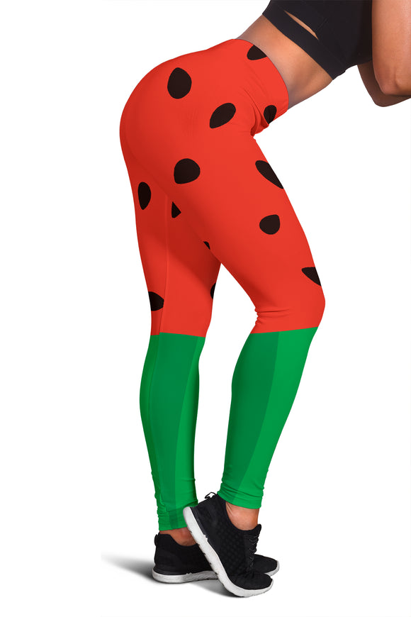 Funny Watermelon Style Women's Leggings