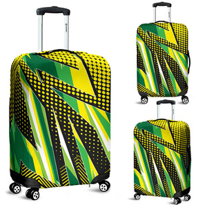Racing Style Brazil Colors Luggage Cover