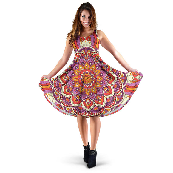 Lovely Boho Mandala Vol. 1 Women's Dress
