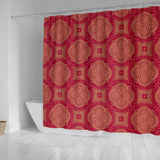 Royal Red Shower Curtain