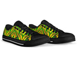 Racing Brazil Style Neon Green & Yellow Colorful Vibes Low Top Shoe