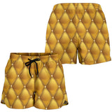 Exclusive Golden Pattern Women's Shorts