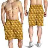 Exclusive Golden Pattern Men's Shorts