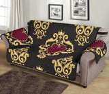 Luxury Royal Hearts 70'' Sofa Protector
