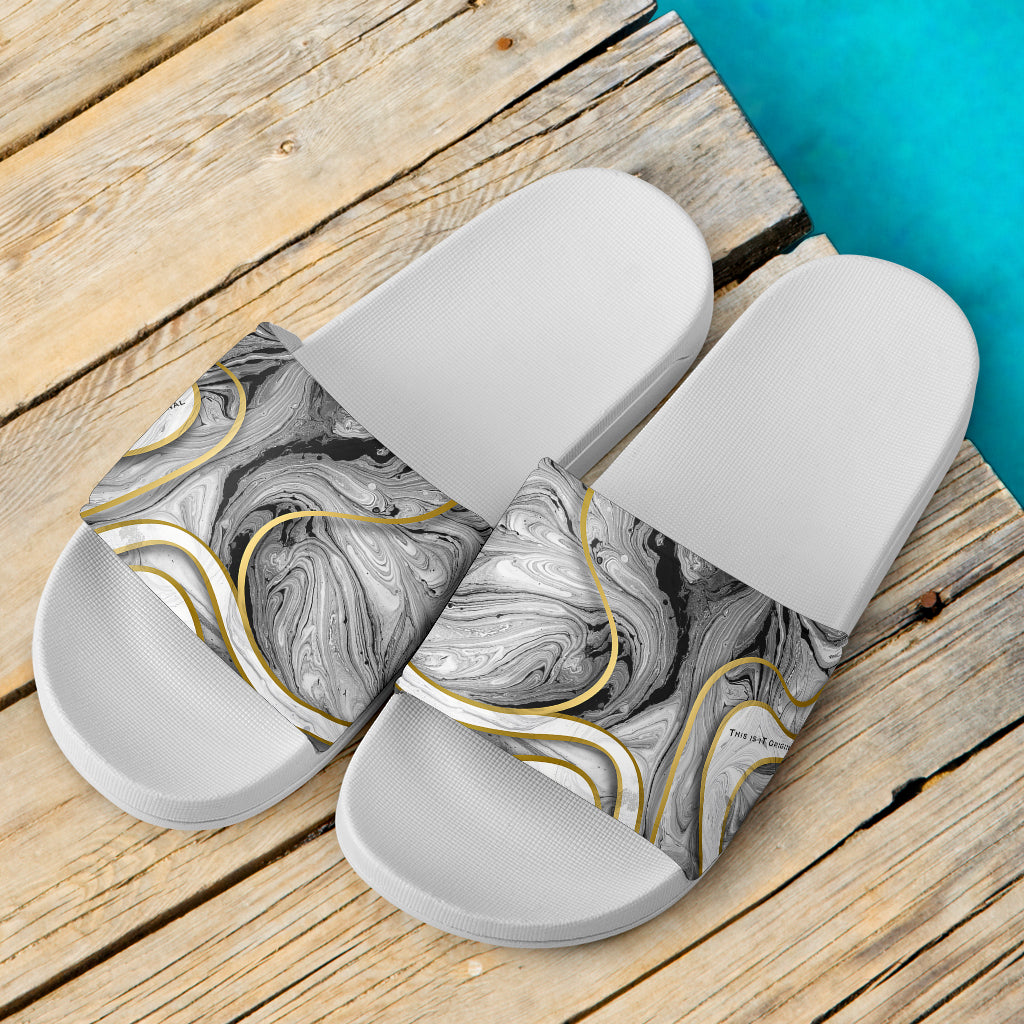 Marble Moulded Sandals