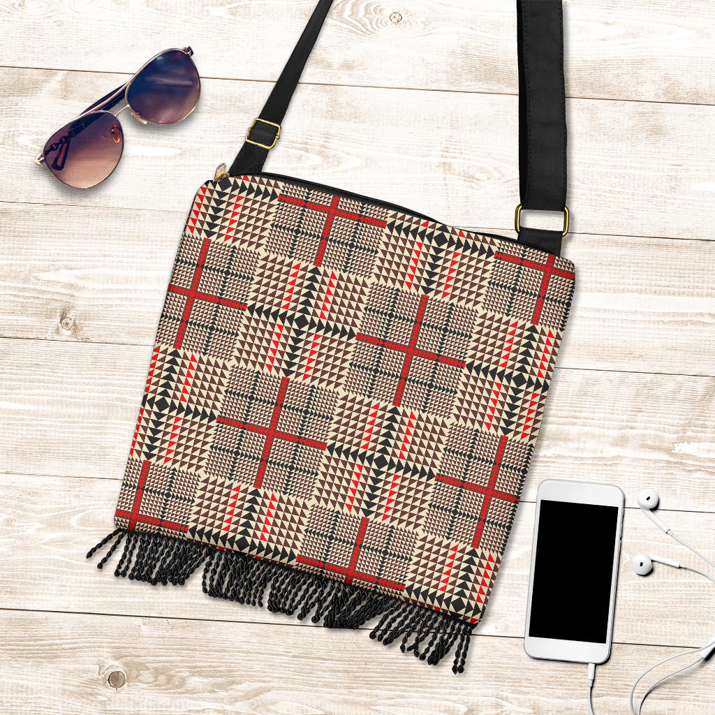 Ross Modern Tartan Plaid Shoulder Handbag