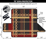 Extraordinary Chain 70'' Sofa Protector