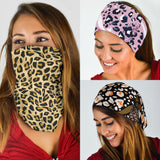 Luxury Leopard Style Collection Bandana 3-Pack