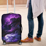 Purple Universe Luggage Cover