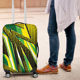Racing Style Brazil Colors Luggage Cover
