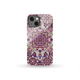 Pink & Purple Mosaic Mandala One Phone Case