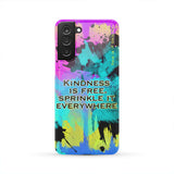 "Kindness is Free. Sprinkle it Everywhere" Colorful Street Style Art Design Stylish Phone Case