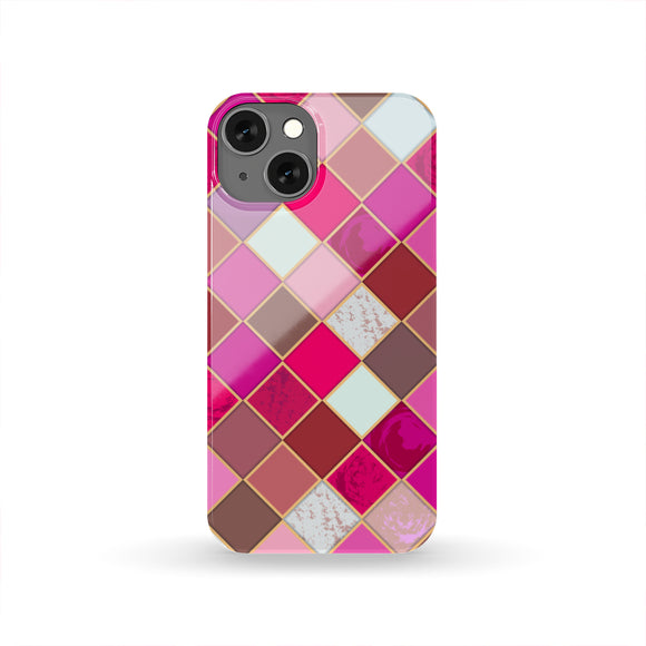 Pink Tiles Magical World Phone Case