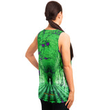 Scary Neon Green and Midnight Passage Unisex Tank Top