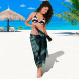 Deep Green Paisley Design with EPIC Freestyle Sarong