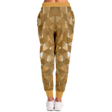 "Future Boyfriend & Future Girlfriend" 3D Edition Metallic Gold Triangle Geometric Special Design Fashion Unisex Luxury Sweatpants