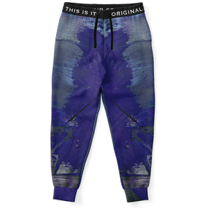 Painted Stylish Art Camouflage Violet & Grey Colorful Design Fashion Pants