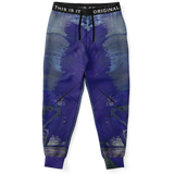 Painted Stylish Art Camouflage Violet & Grey Colorful Design Fashion Pants