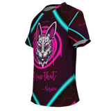 Psycho Rabbit - I Saw That - Karma - Neon Geometric Design T-shirt