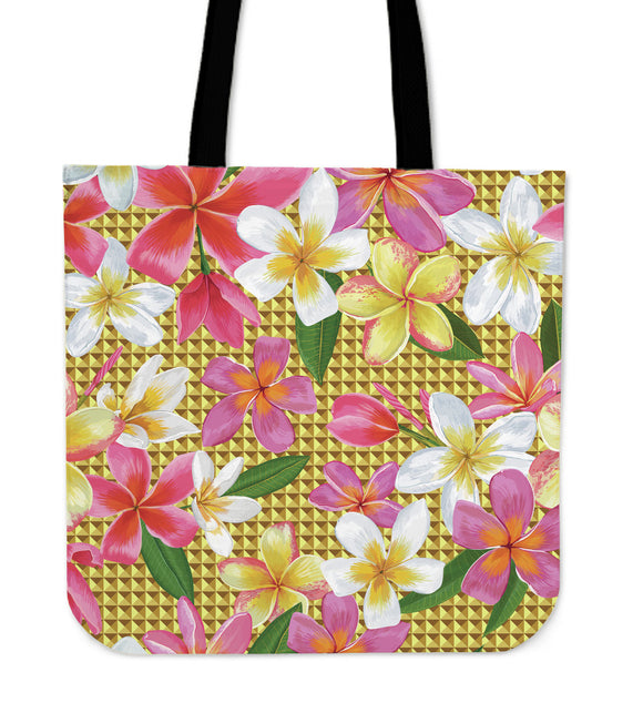 Romantic Flowery Passion Cloth Tote Bag