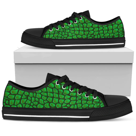 In Love With Crocodile Men's Low Top Shoes