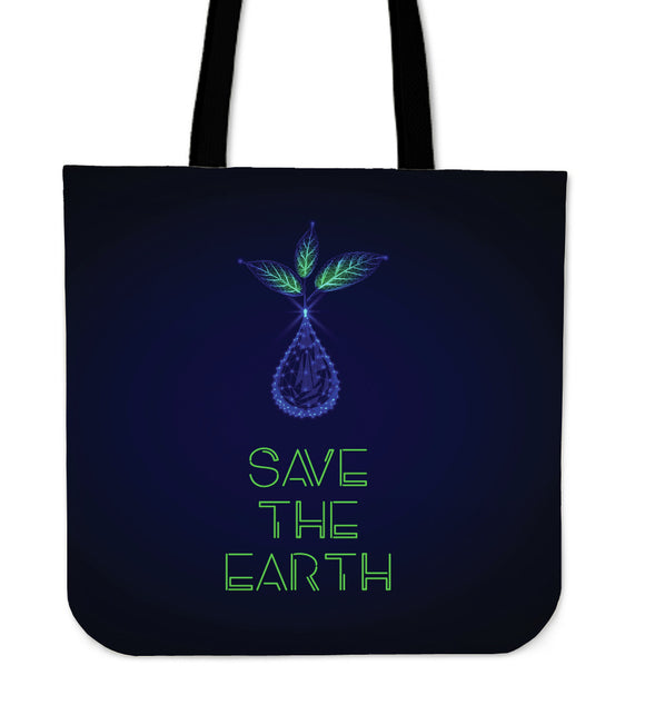 Save The Earth Cloth Tote Bag