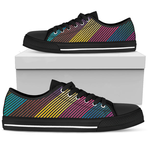 Party Lights On Men's Low Top Shoes