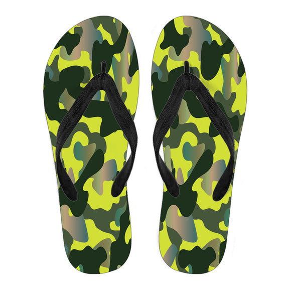 Visible Camouflage Men's Flip Flops