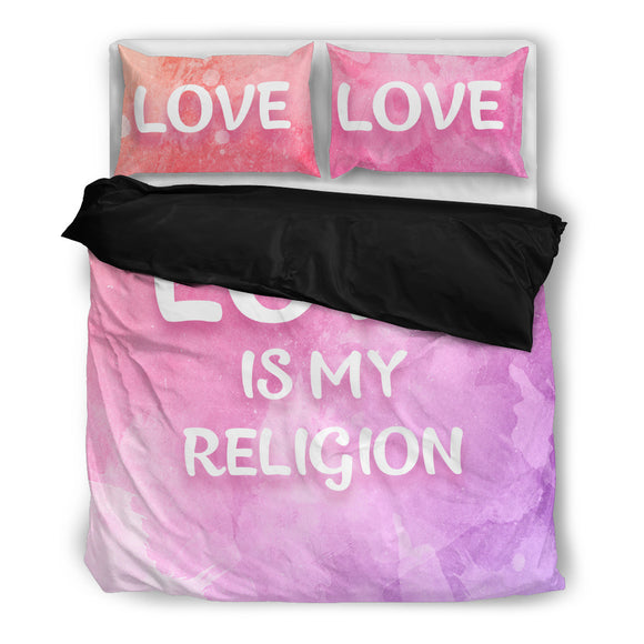 Love Is My Religion Special Bedding Set