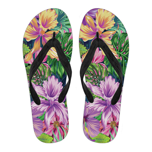 Tropical Orchid Women's Flip Flops