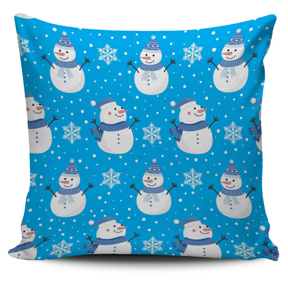 Christmas Perfect Blue Good Vibes Only Pillow Cover