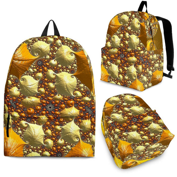 Psychedelic Gold Backpack