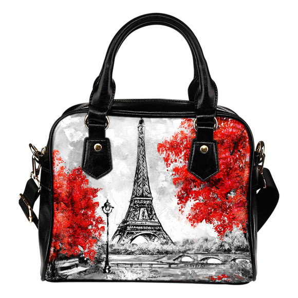 From Paris With Love Shoulder Handbag