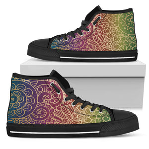 In The Sky Women's High Top Shoes