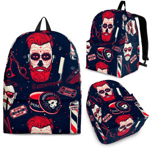Red Barber Backpack