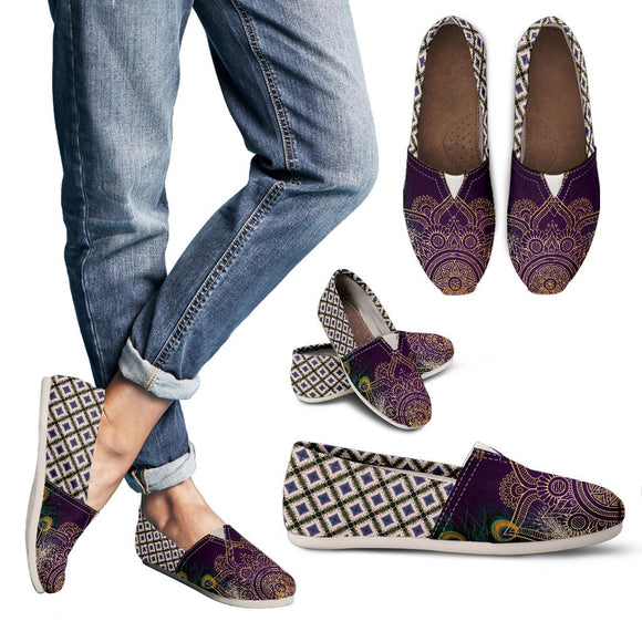Purple Peacock Women's Casual Shoes