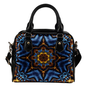 Mandala Blue Vibes Shoulder Handbag