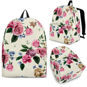 Vintage Rose Lovers Backpack