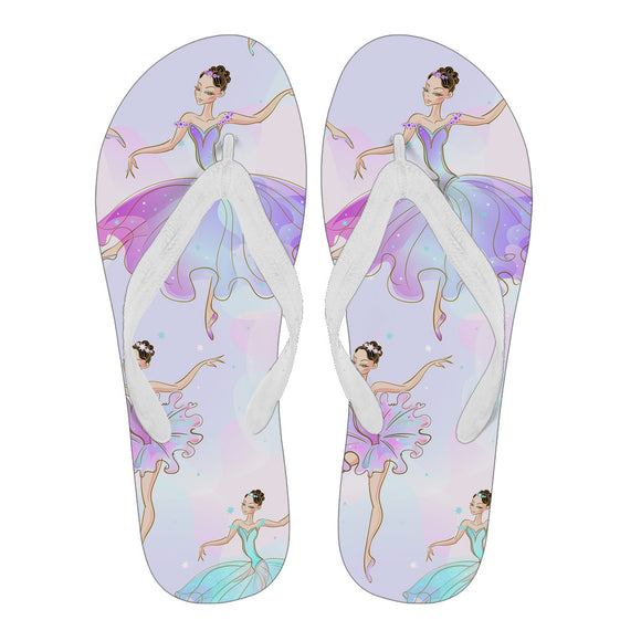 I Want To Be A Ballerina Women's Flip Flops